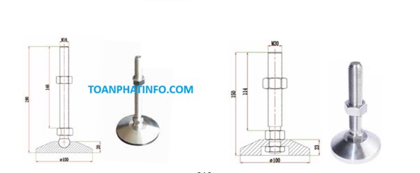 Chân điều chỉnh (825, 826, 829, 830, 831, 825A, 825B, 825C, 829A, 829B, 829C)