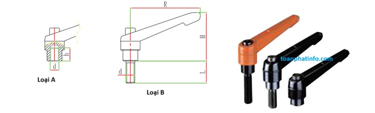 Cờ lê vạn năng kiểu A/B