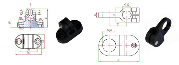 Giá đỡ nguồn quang điện (806, 807, 808, 809, 808-B, 810)