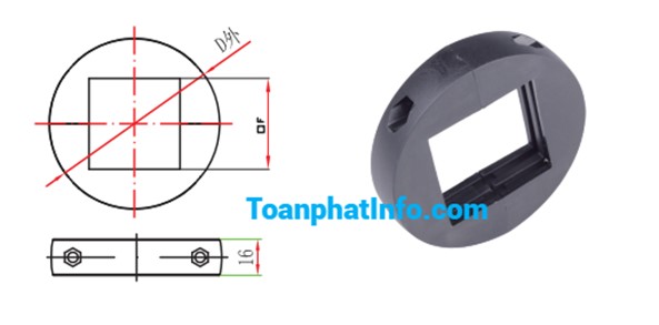 Ống lót trục cố định (858, 859)
