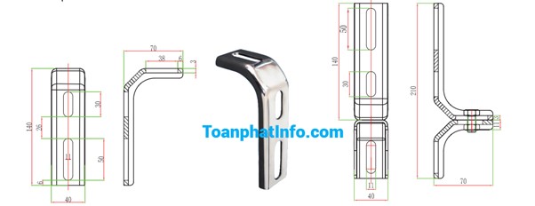 Phụ kiện thép không gỉ (giá đỡ, khớp nối) (896, 897, 892, 893, 894, 895, 872, 873, 874, 875, 806B, 807B, 808E, 877-A/B)