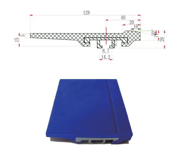 Thanh chắn UHMW-PE (925, 930, 929, 931, 932, 936, 937)