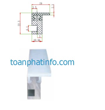 Thanh chắn nhôm nhỏ (921, 922, 923, 924, 933, 934, 935)