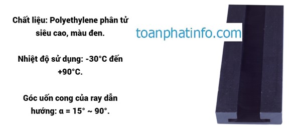 Thanh dẫn hướng cong xích thẳng đứng