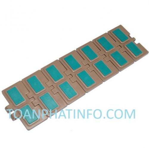 Xích tải thẳng đơn xoắn HF820 có cao su