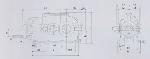 Hộp giảm tốc DFYK