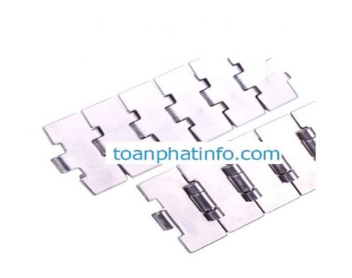 Xích tải phẳng cong từ tính inox dòng 881M