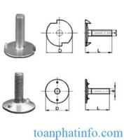 Bulông Gầu tải M8 x 35