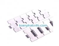 Xích tải phẳng cong từ tính inox dòng 881M